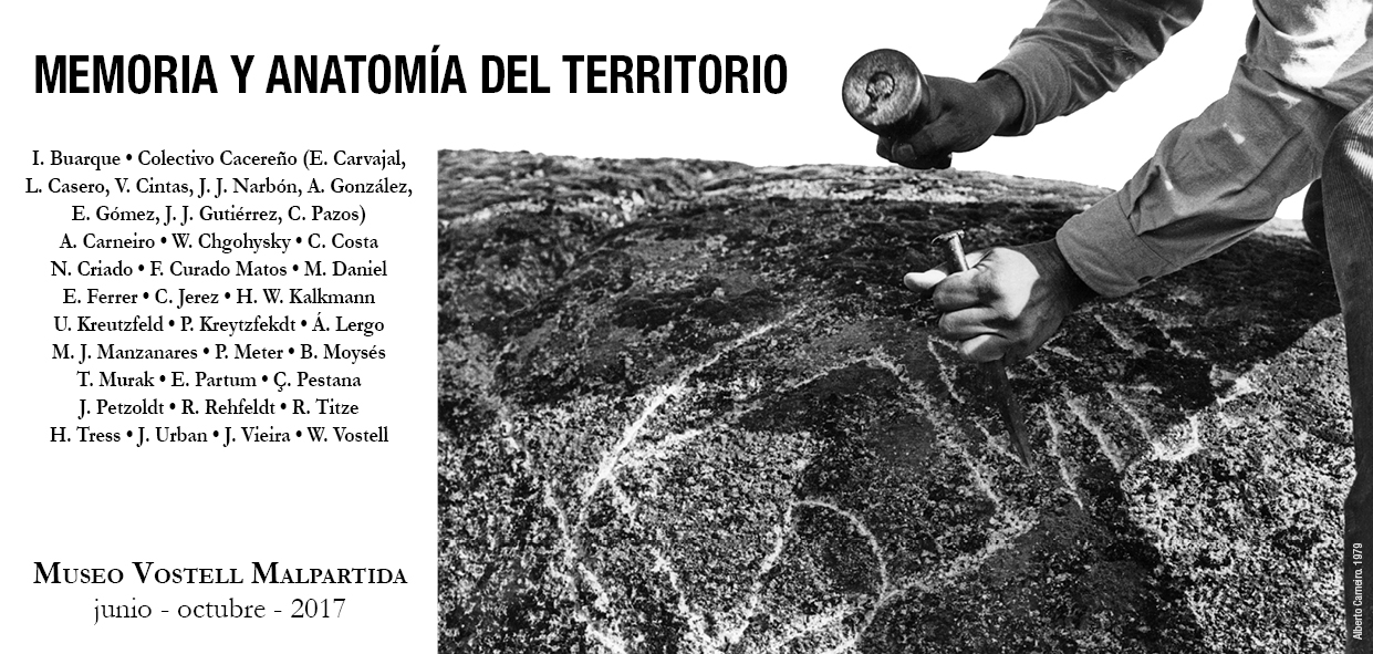 Anverso tarjeton Expo MEMORIA TERRITORIO