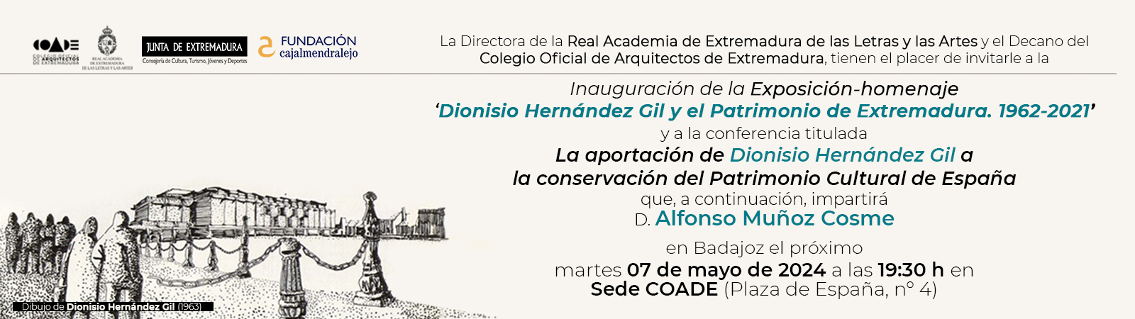 INVITACION DHG ALFONSO MUÑOZ COSME