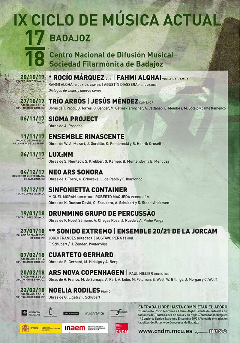 IX Ciclo de Musica Actual