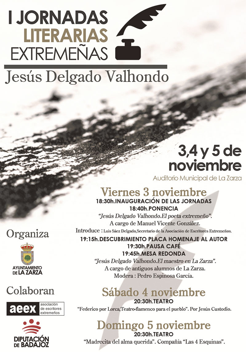 jornadas literarias Jesus Delgado Valhondo